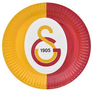 Galatasaray Lisanslı Karton Tabak 8 Adet
