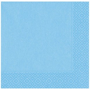 Makaron Mavi Renk Kağıt Peçete 16 Adet