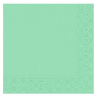 Makaron Yeşil Renk Kağıt Peçete 16 Adet
